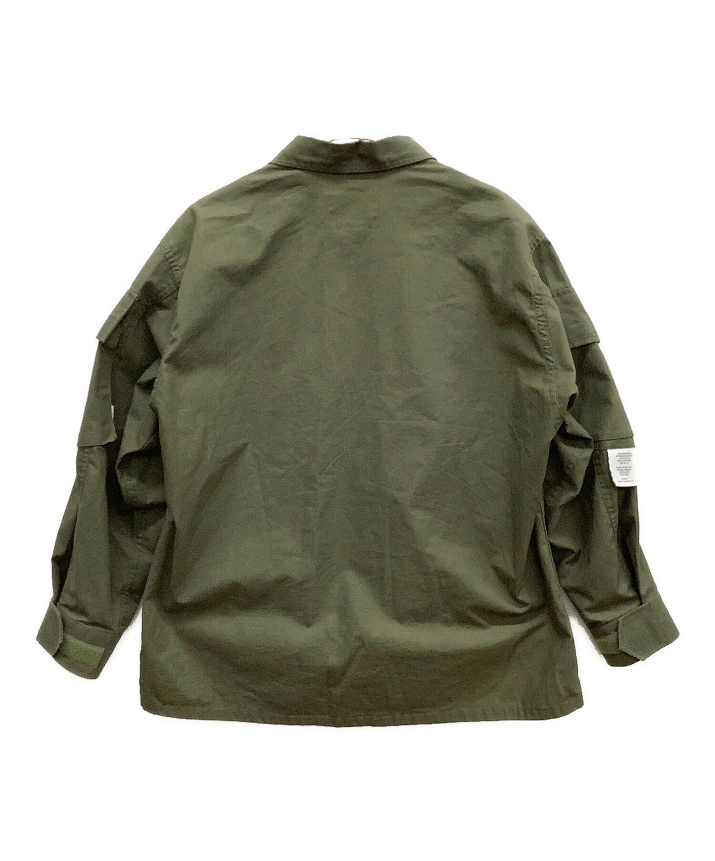 [Pre-owned] WTAPS MODULAR LS SHIRT RIPSTOP 202BRDT-SHM02