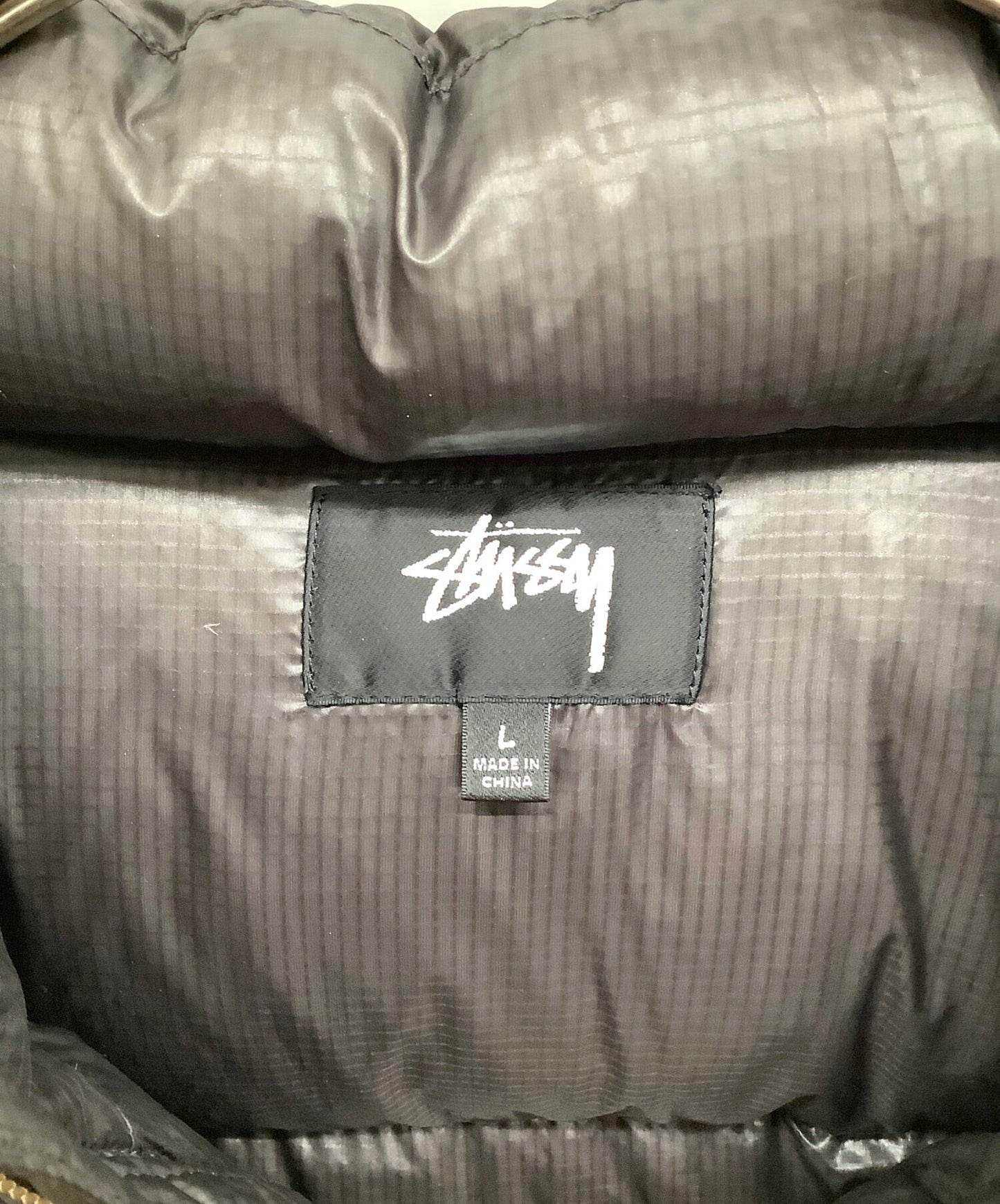 [Pre-owned] stussy DOWN PUFFER PARACHUTE RIPSTOP down jacket 115742