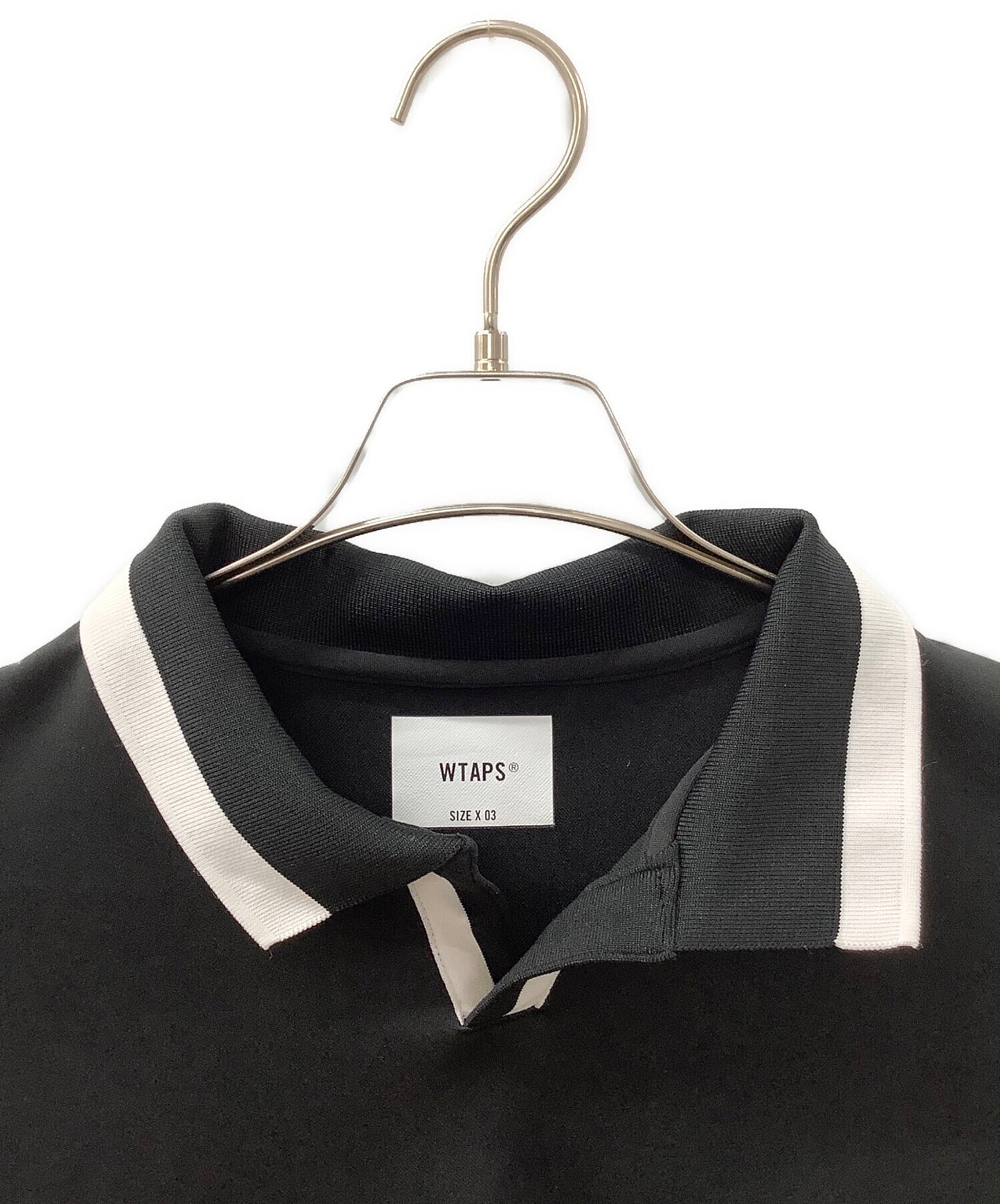 [Pre-owned] WTAPS Collar Line Skipper Polo Shirt 241ATDT-CSM38