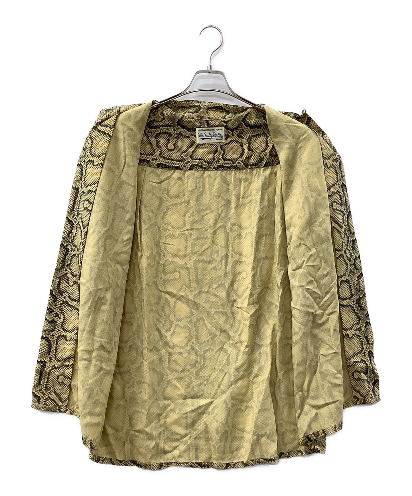 [Pre-owned] WACKO MARIA Python Hawaiian Shirt