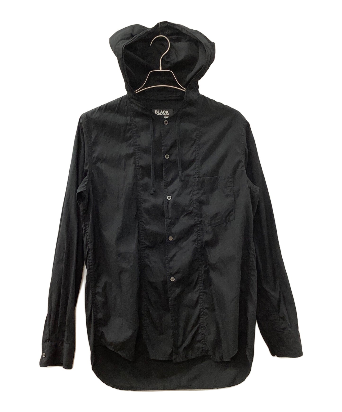 [Pre-owned] BLACK COMME des GARCONS hooded shirt 1H-B015