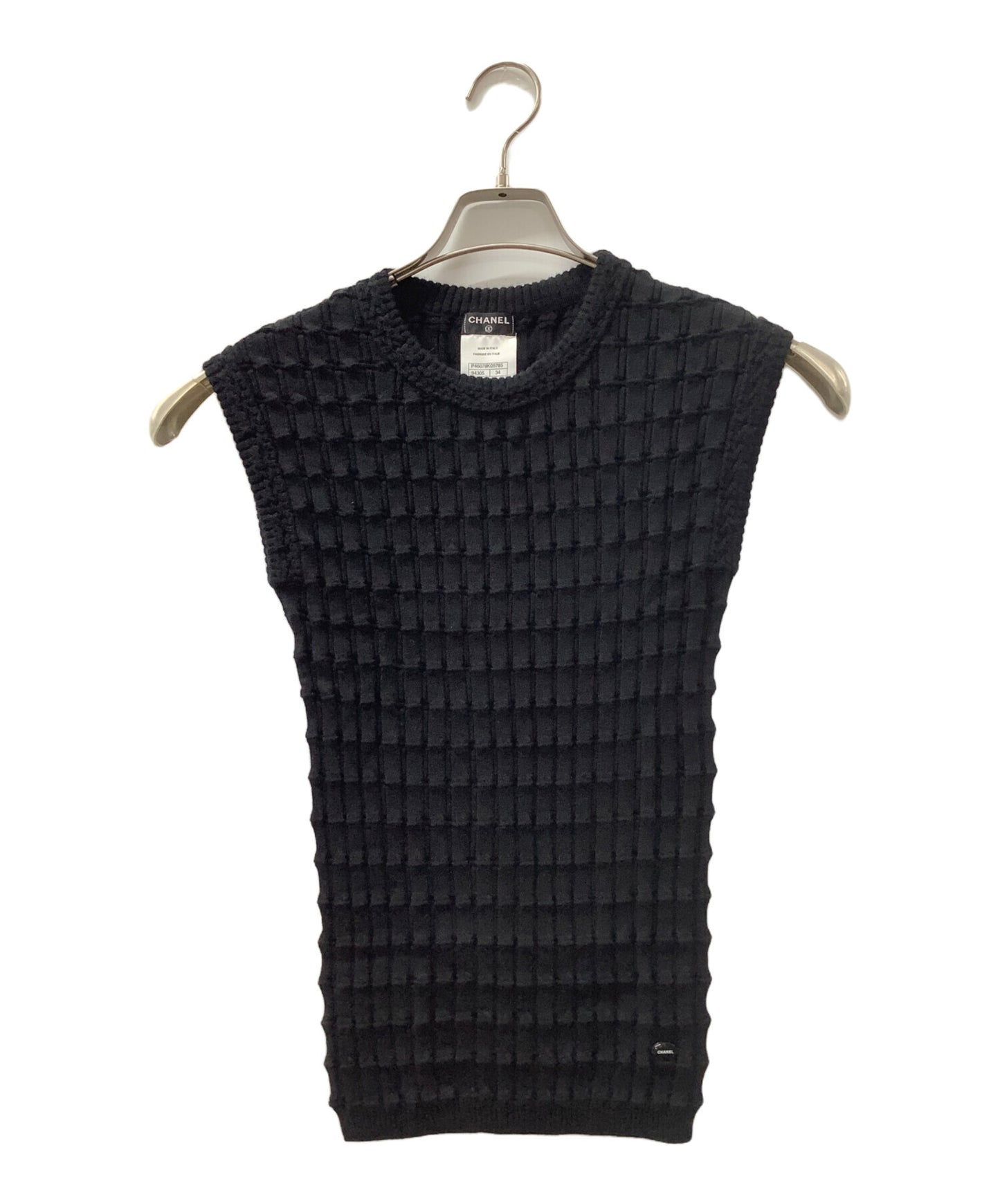 [Pre-owned] CHANEL sleeveless knit P46078K05785