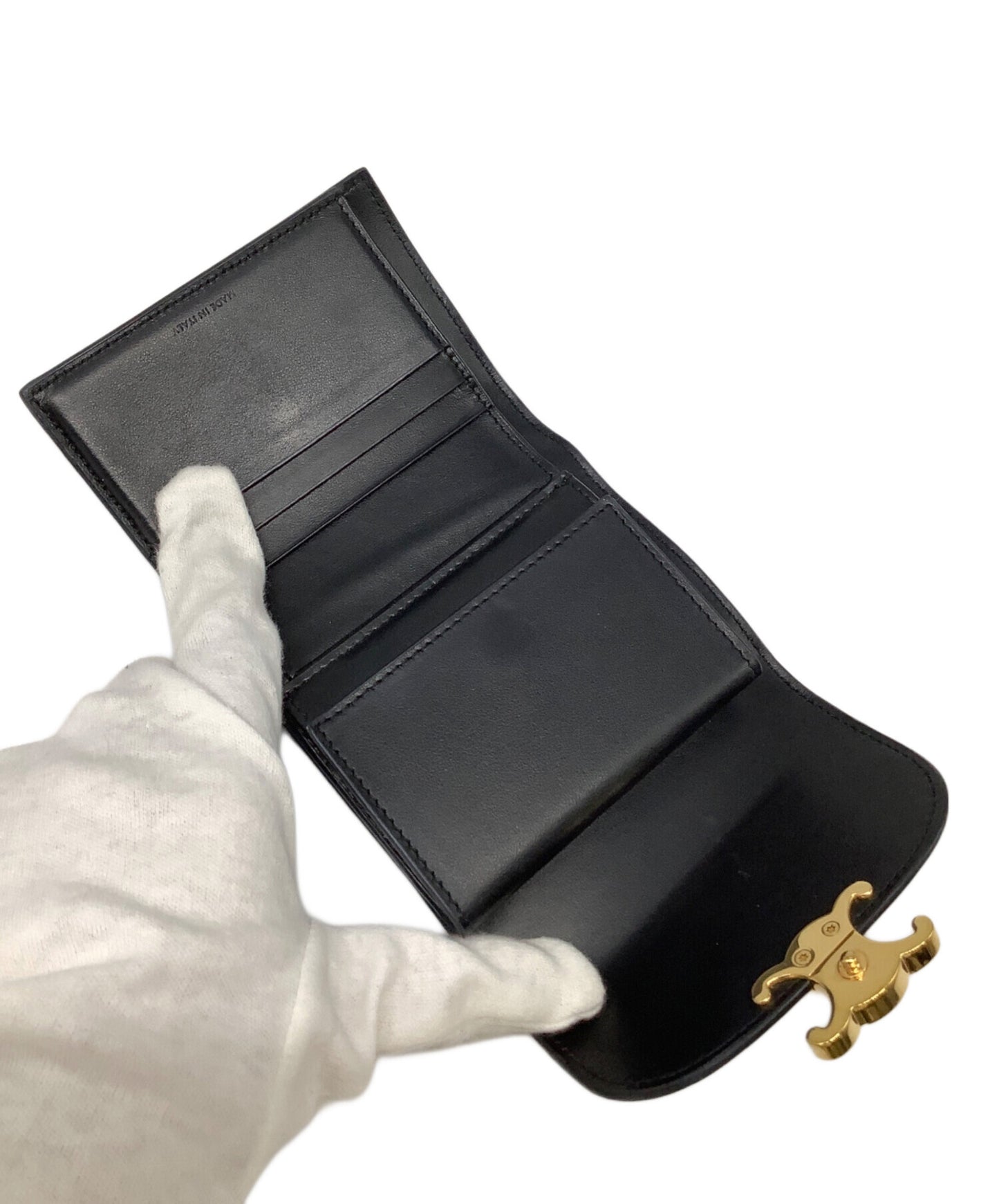 [Pre-owned] CELINE Small Trionf Wallet