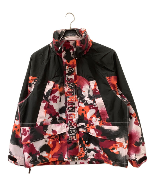 [Pre-owned] A BATHING APE MAP CAMO SNOWBOARD JACKET