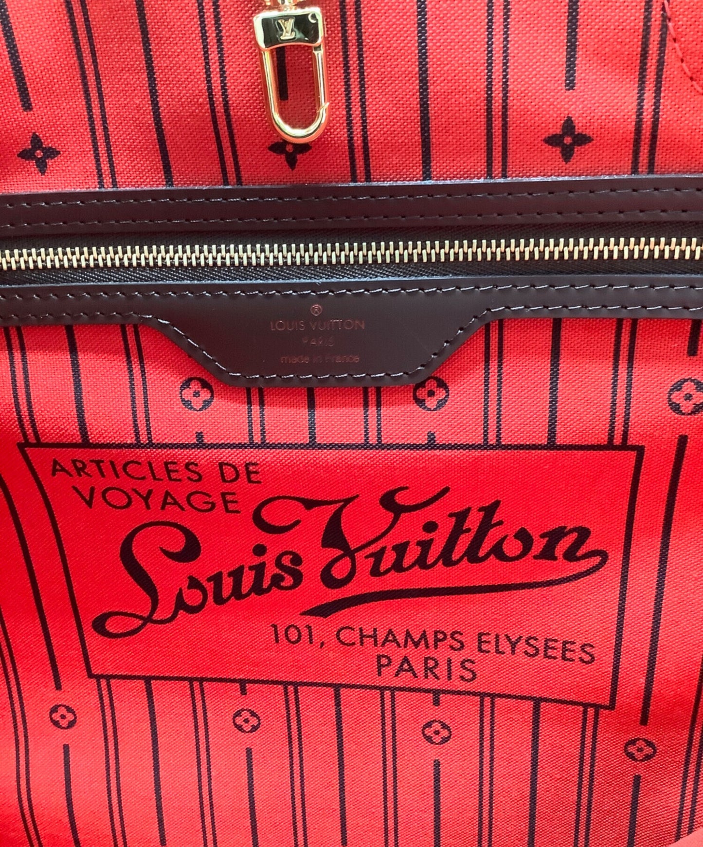 [Pre-owned] LOUIS VUITTON Damier Neverfull MM N51105