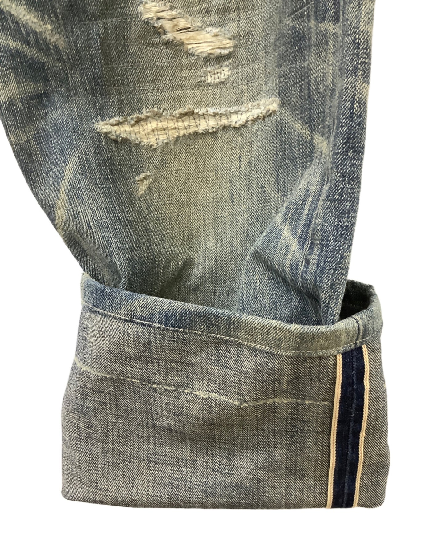 [Pre-owned] NEIGHBORHOOD savage denim dp basic pants 242XBNH-PTM08
