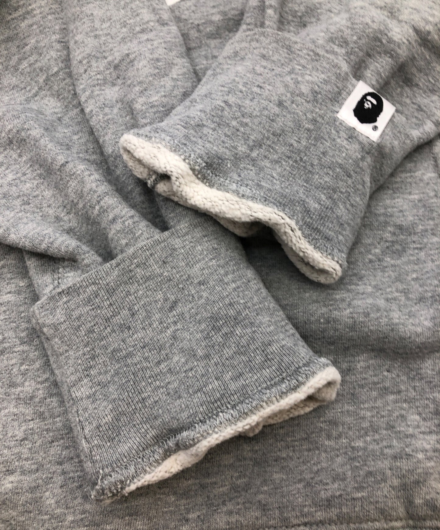 [Pre-owned] A BATHING APE Pullover Hoodie Women's Gray SIZE L Pirates Store