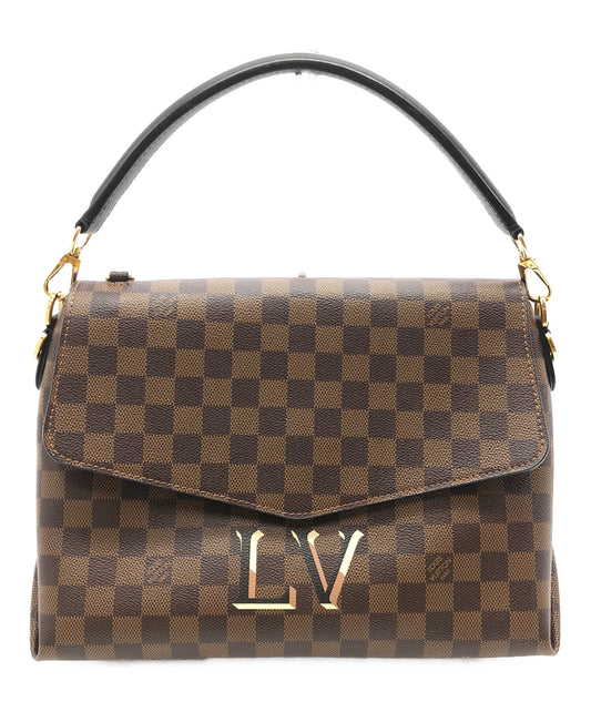 [Pre-owned] LOUIS VUITTON LOUIS VUITTON Damier Bobol Shoulder strap with name tag Brown DR0220 (RFID compatible) N40177