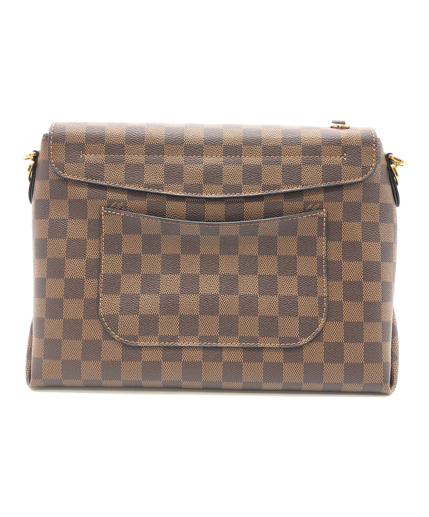 [Pre-owned] LOUIS VUITTON LOUIS VUITTON Damier Bobol Shoulder strap with name tag Brown DR0220 (RFID compatible) N40177