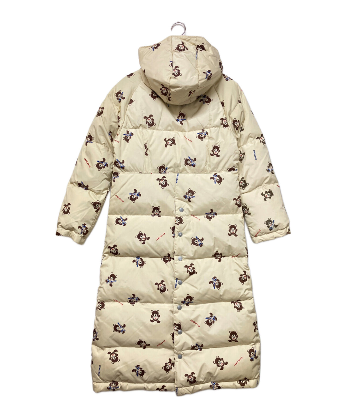 [Pre-owned] Hysteric Glamour Down Coat Women Beige SIZE Free