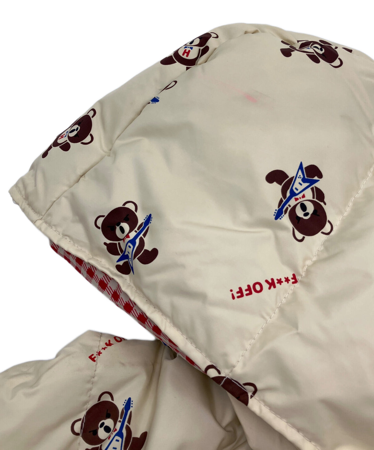 [Pre-owned] Hysteric Glamour Down Coat Women Beige SIZE Free
