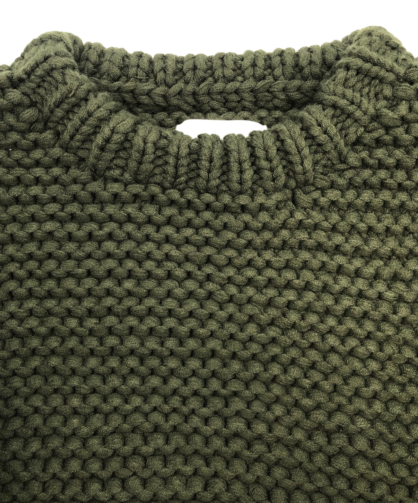 [Pre-owned] WTAPS Thick Knit Men's Green SIZE 4 222MADT-KNM05 222madt-knm05