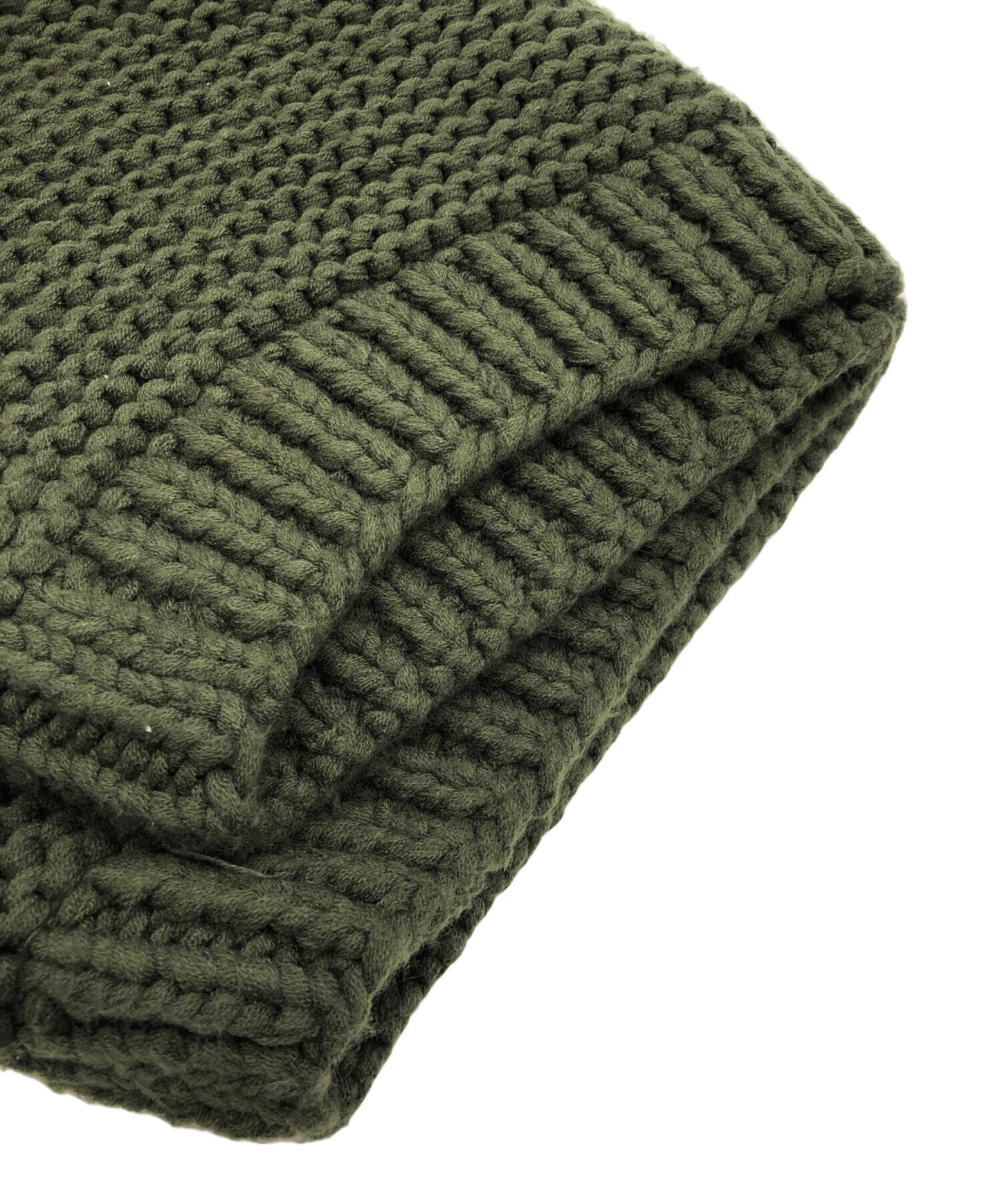 [Pre-owned] WTAPS Thick Knit Men's Green SIZE 4 222MADT-KNM05 222madt-knm05