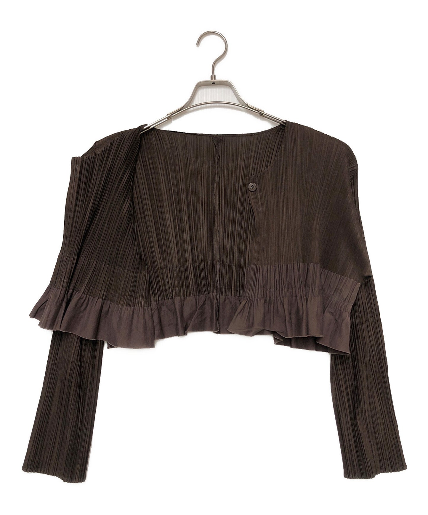 [Pre-owned] PLEATS PLEASE pleated cardigan PP93-J0577