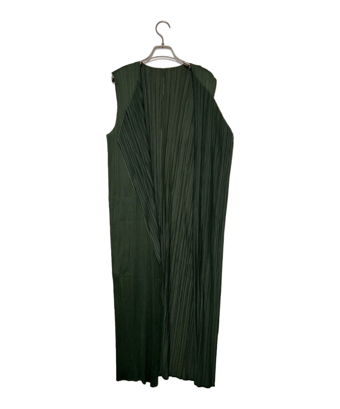 [Pre-owned] PLEATS PLEASE Sleeveless pleated long blouse PP43-JE622