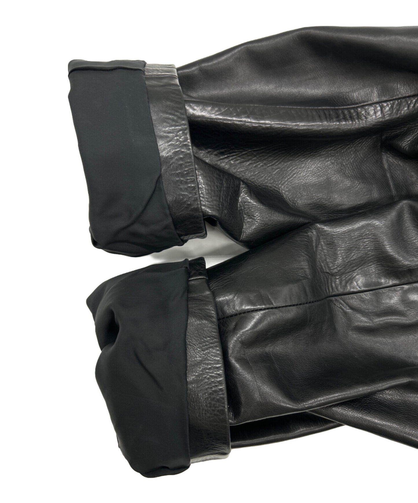 [Pre-owned] Y's leather coat YE-J32-706