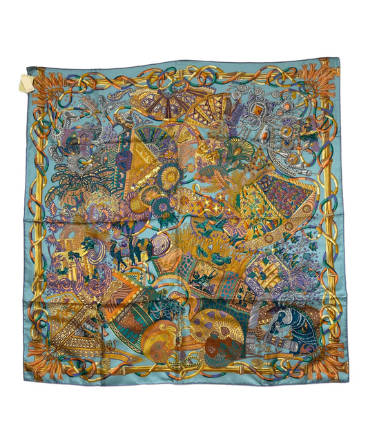 [Pre-owned] HERMES silk scarf 002659S-03