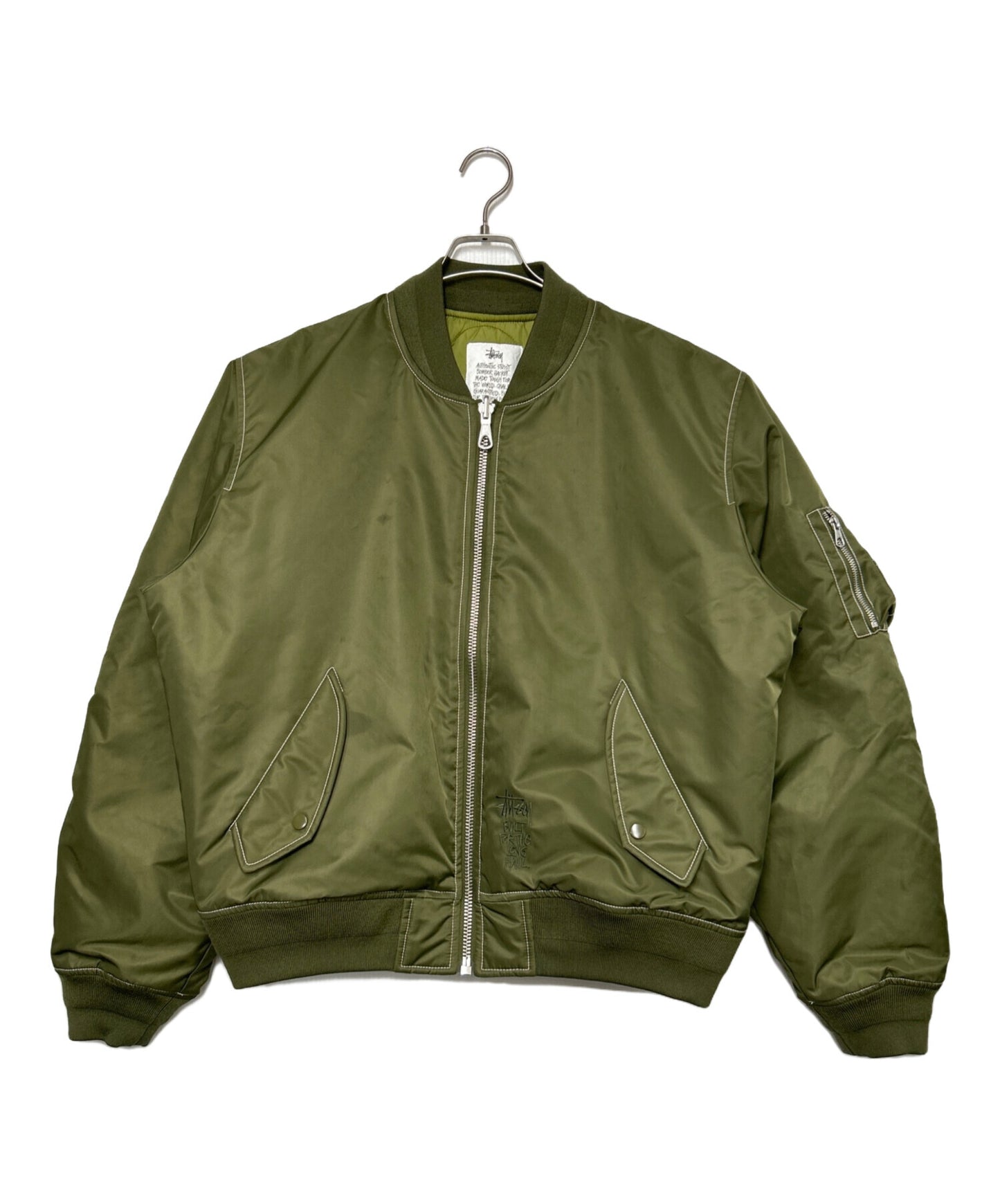 [Pre-owned] stussy reversible bomber jacket 115743