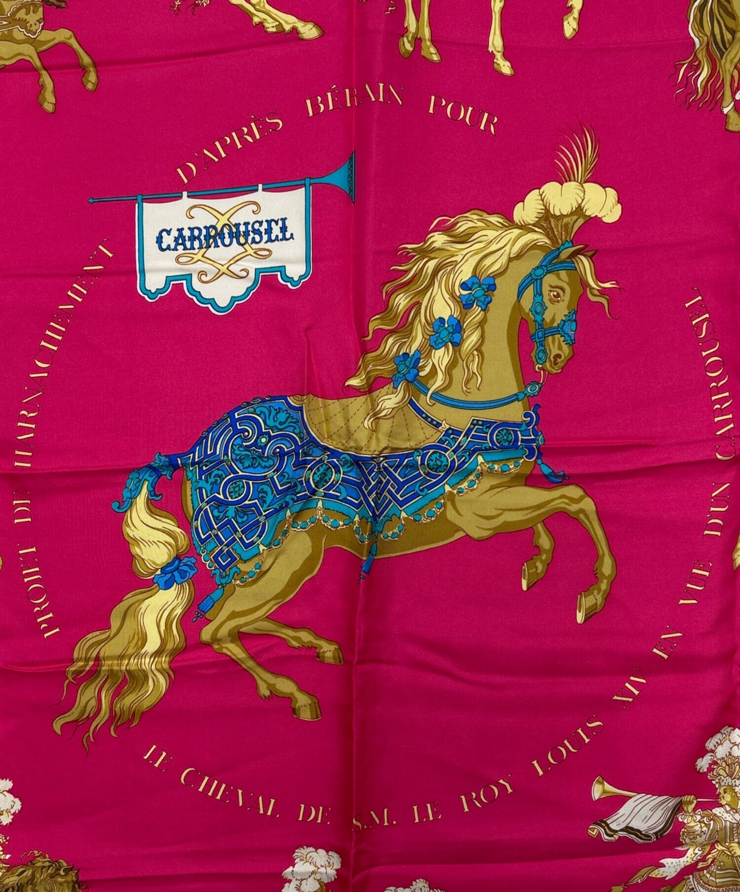 [Pre-owned] HERMES silk scarf