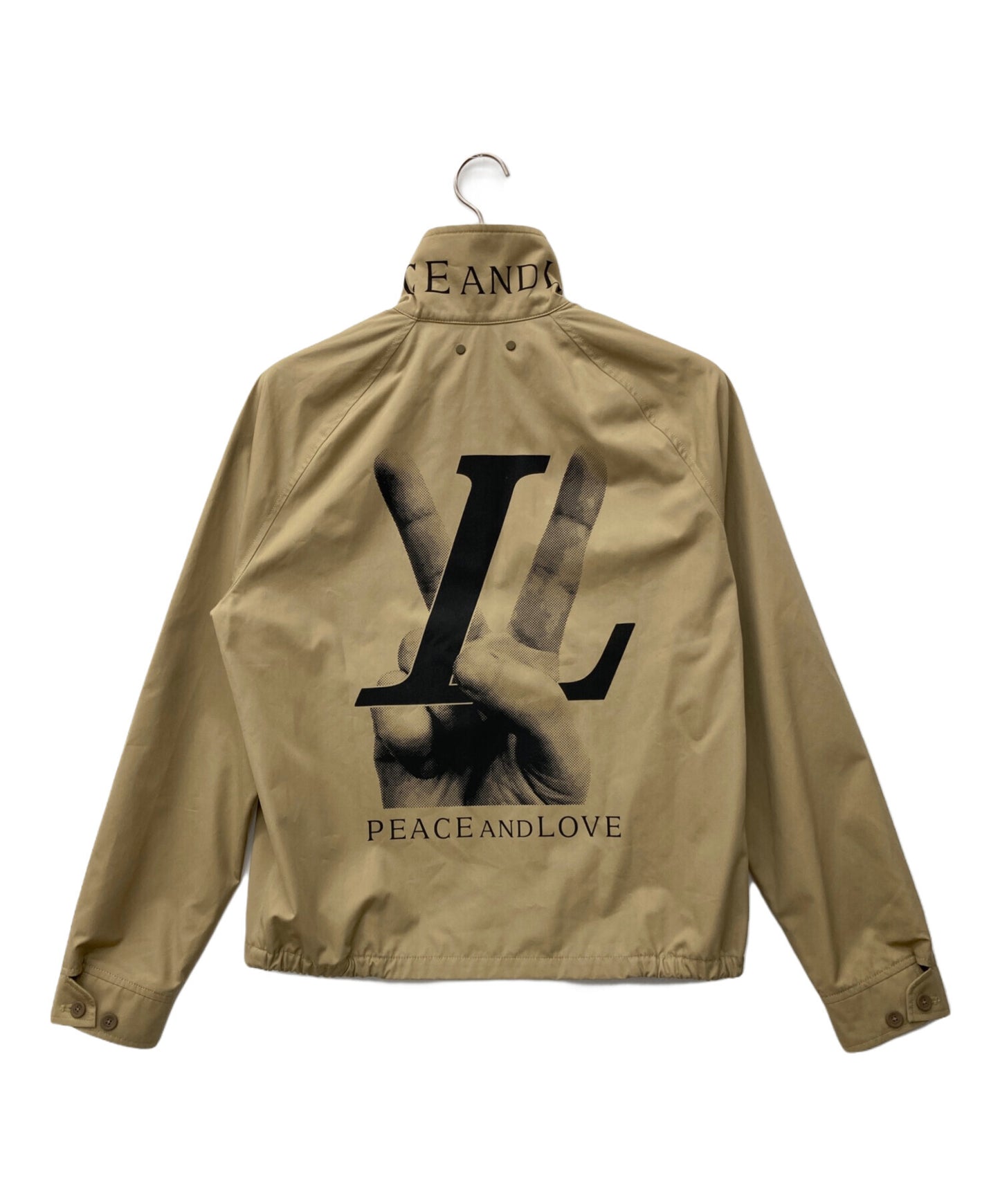 [Pre-owned] LOUIS VUITTON PEACE AND LOVE Harrington Jacket RM182 GYW HFB65E