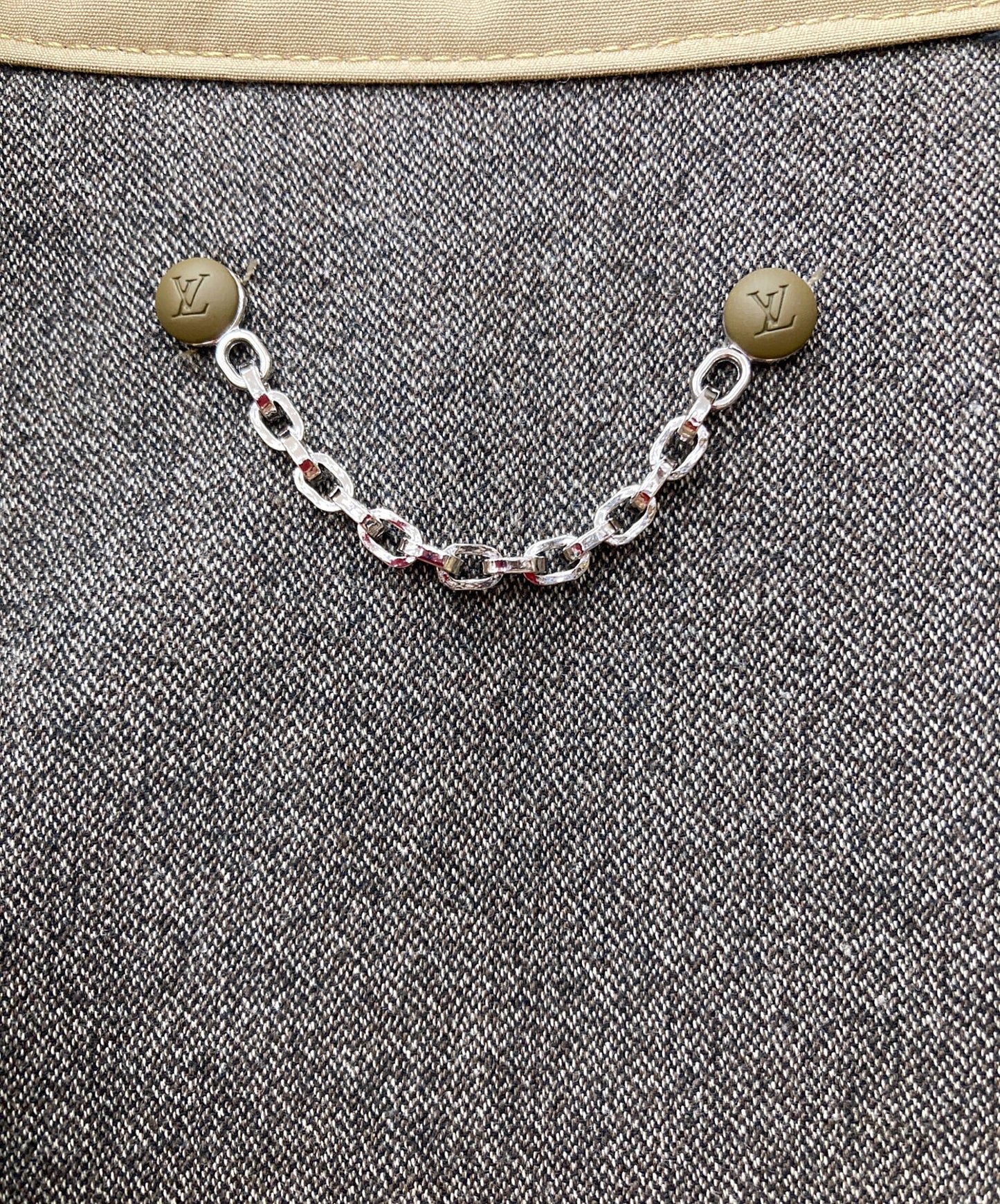 [Pre-owned] LOUIS VUITTON PEACE AND LOVE Harrington Jacket RM182 GYW HFB65E