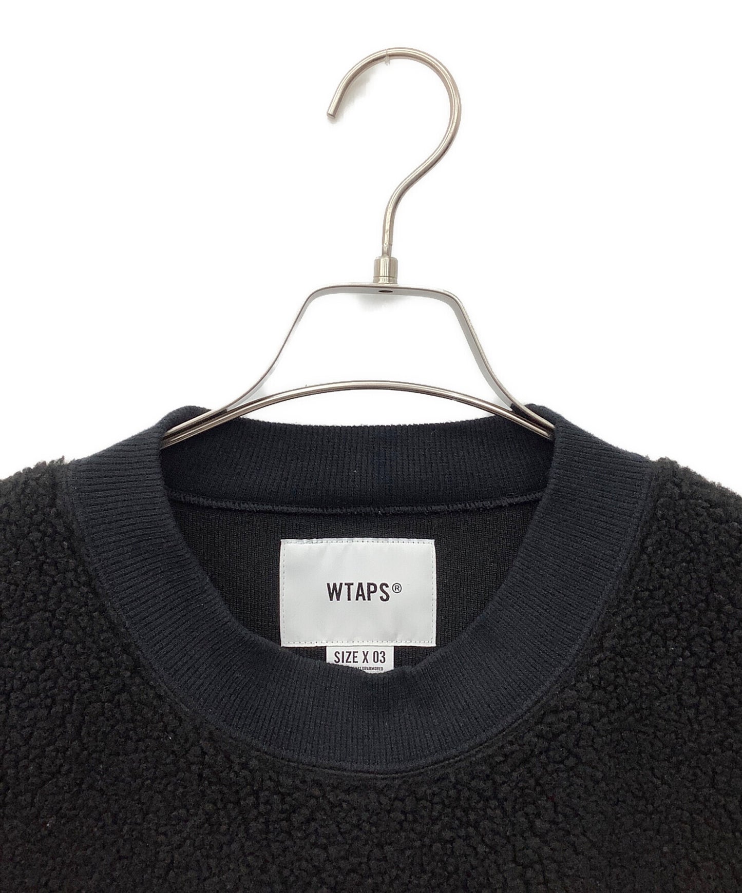 [Pre-owned] WTAPS Boa Mock Neck Sweatshirt 222ATDT-CSM28