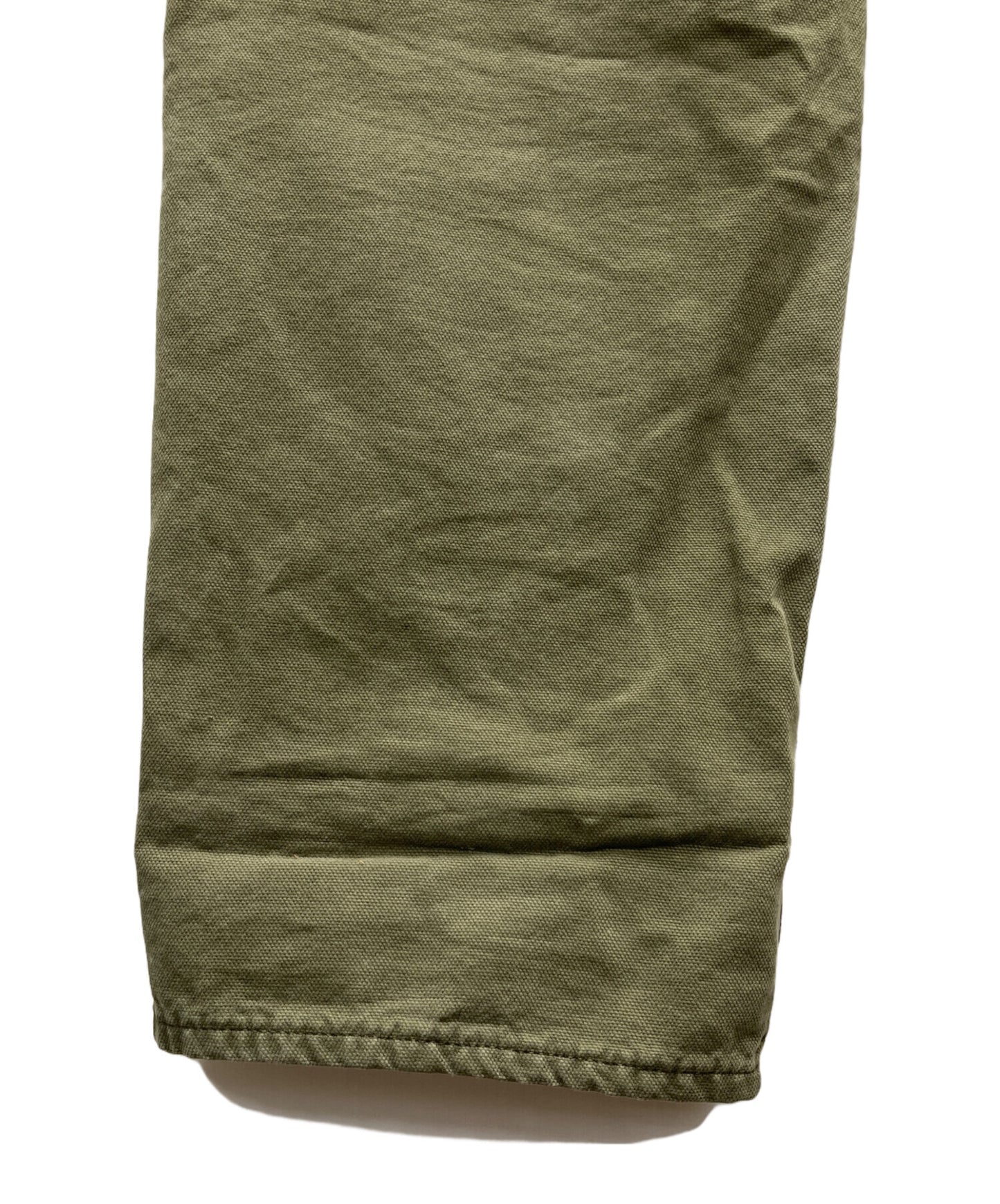 [Pre-owned] stussy BIG OL' JEAN WASHED CANVAS 116618