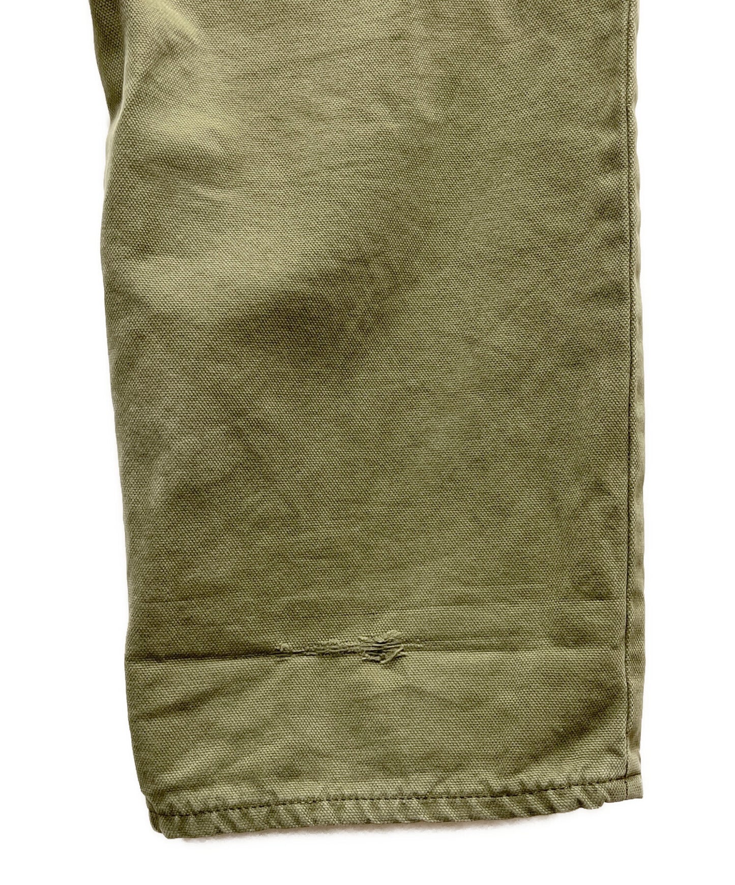 [Pre-owned] stussy BIG OL' JEAN WASHED CANVAS 116618