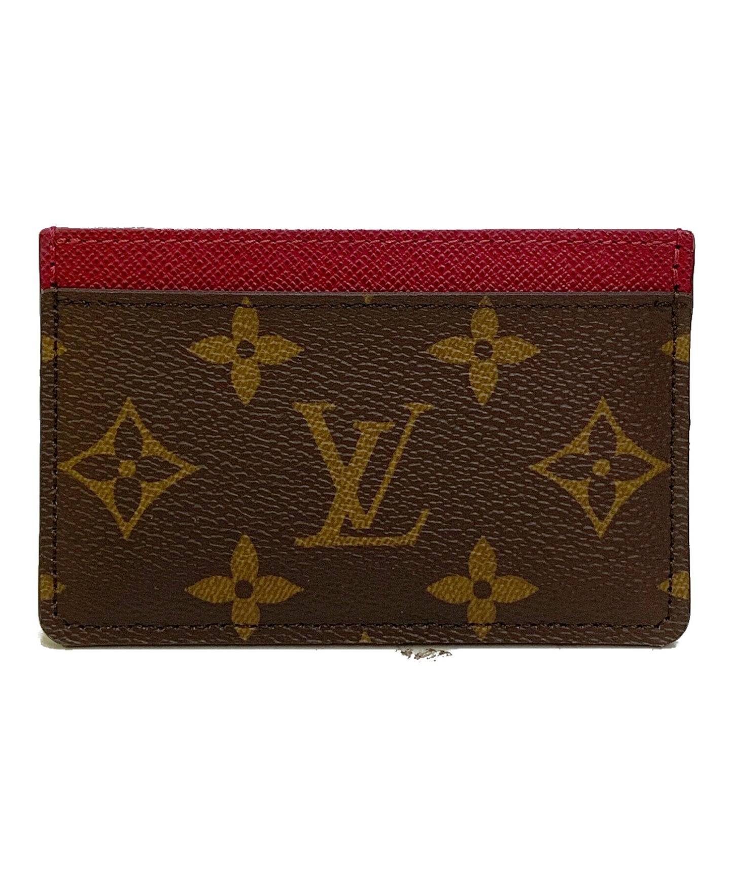 [Pre-owned] LOUIS VUITTON Card case Porto Culto Surnple M60703