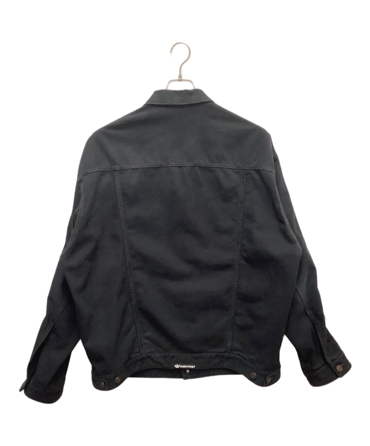 [Pre-owned] BALENCIAGA 23SS Crushed Sidelined Denim Jacket 724775 TNW54