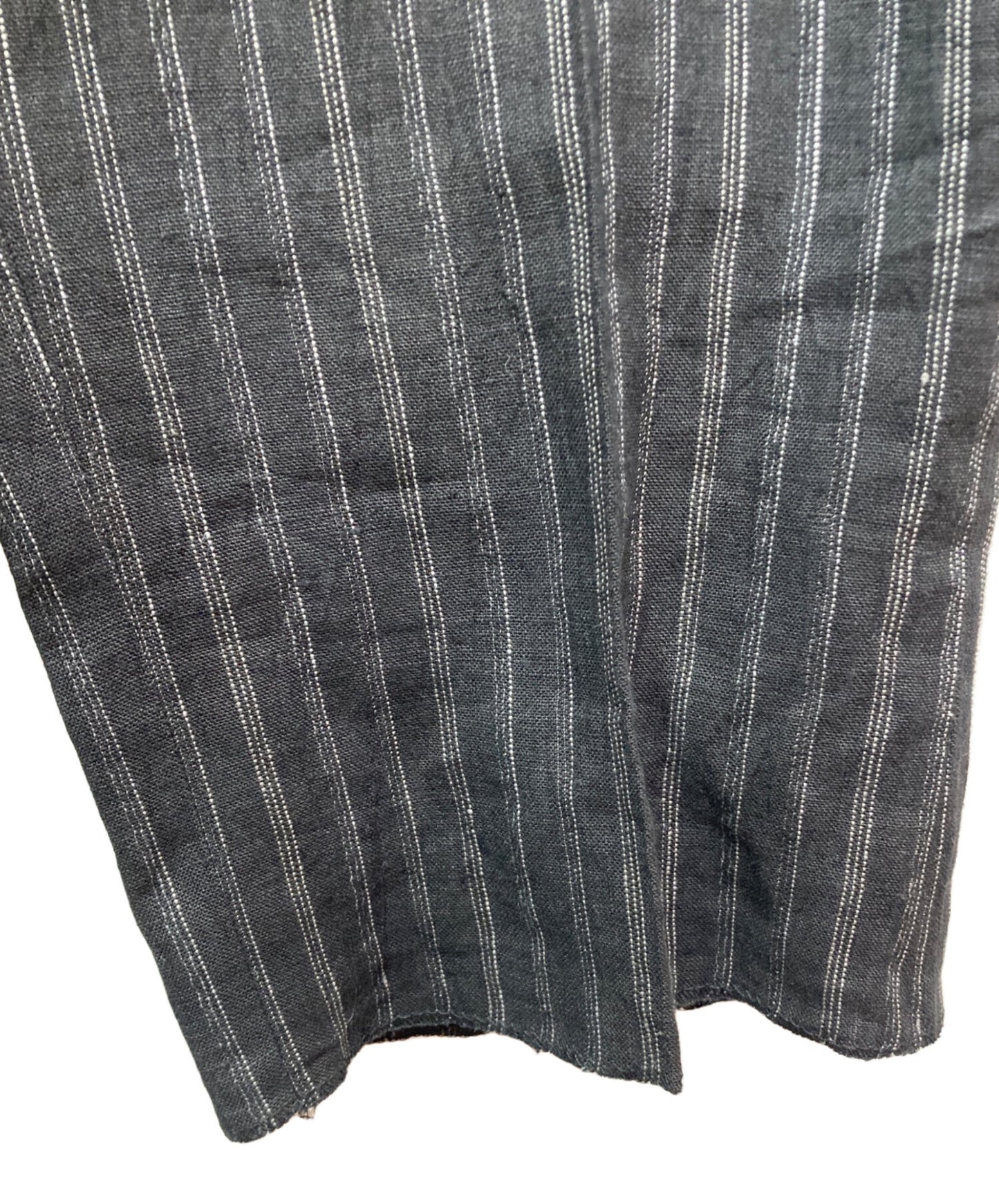 [Pre-owned] COMME des GARCONS Linen tuck pants HP-02034M
