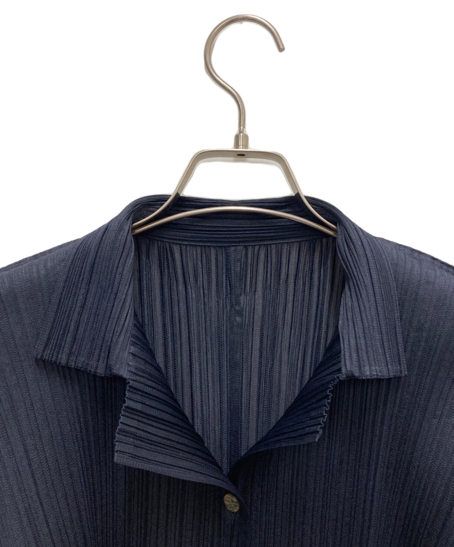 [Pre-owned] PLEATS PLEASE Pleated long-sleeved shirt 7558014