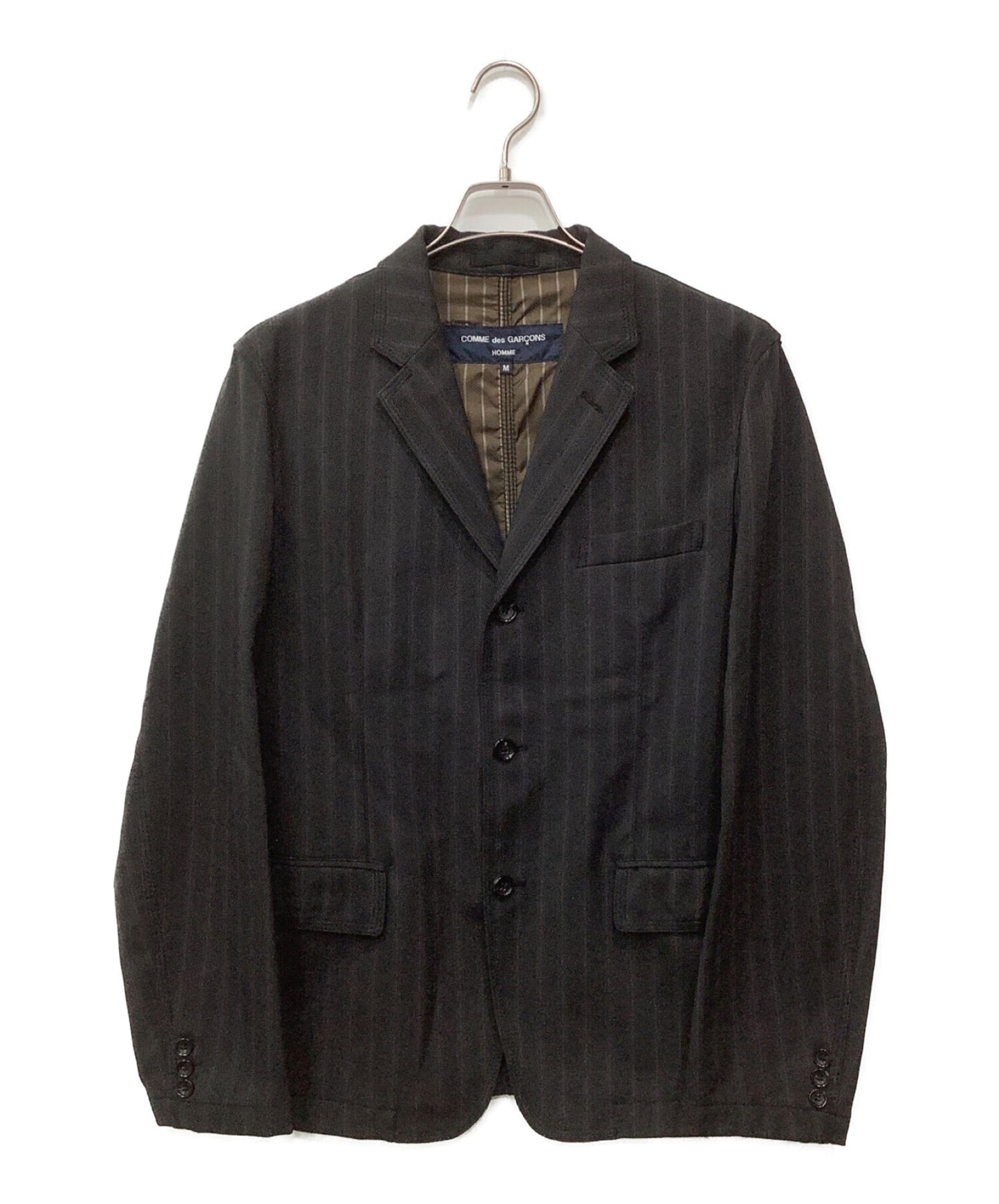 [Pre-owned] COMME des GARCONS HOMME Striped 3B Jacket HQ-J002