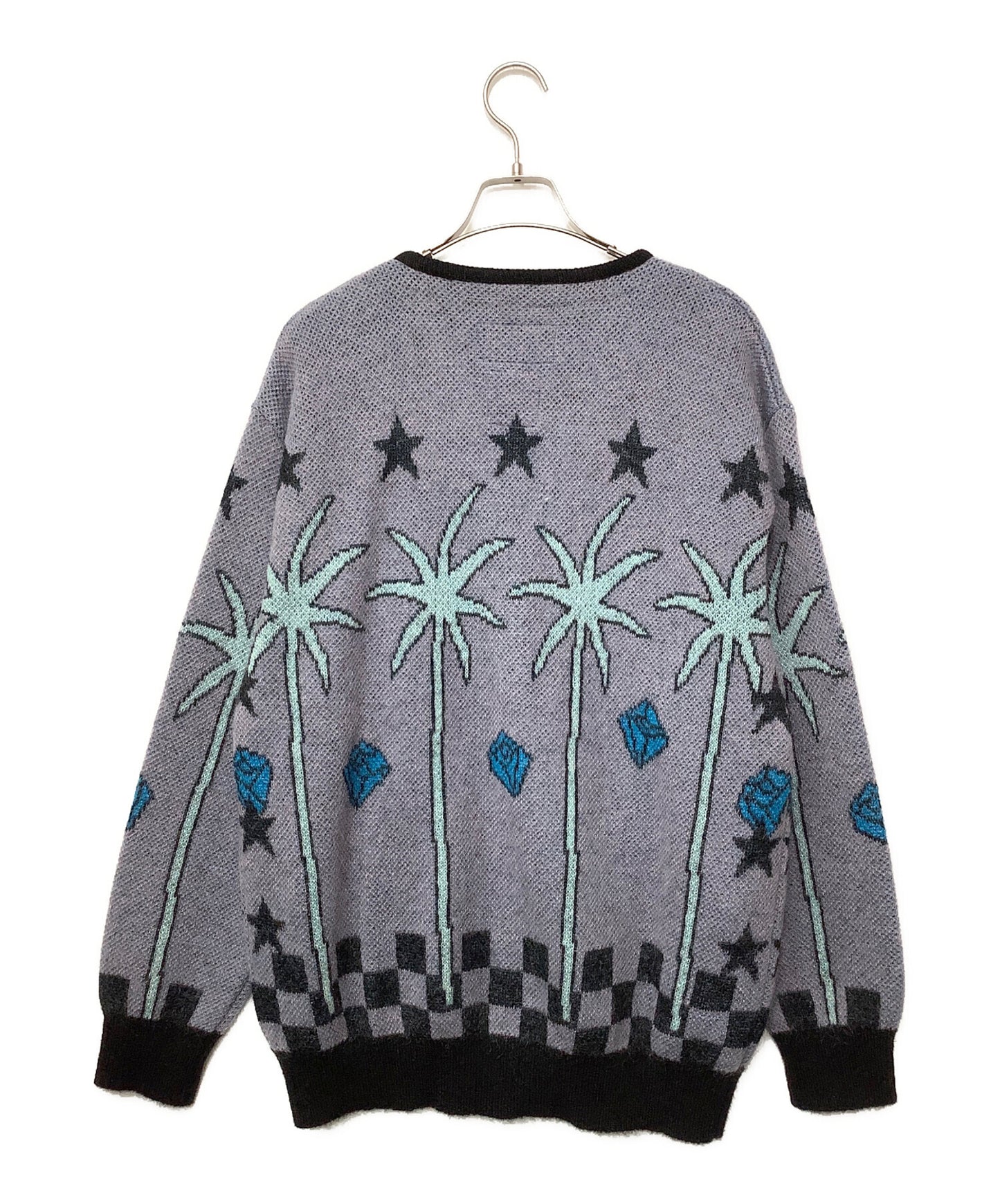 [Pre-owned] WACKO MARIA MOHAIR CARDIGAN 24SS-WMK-KN19