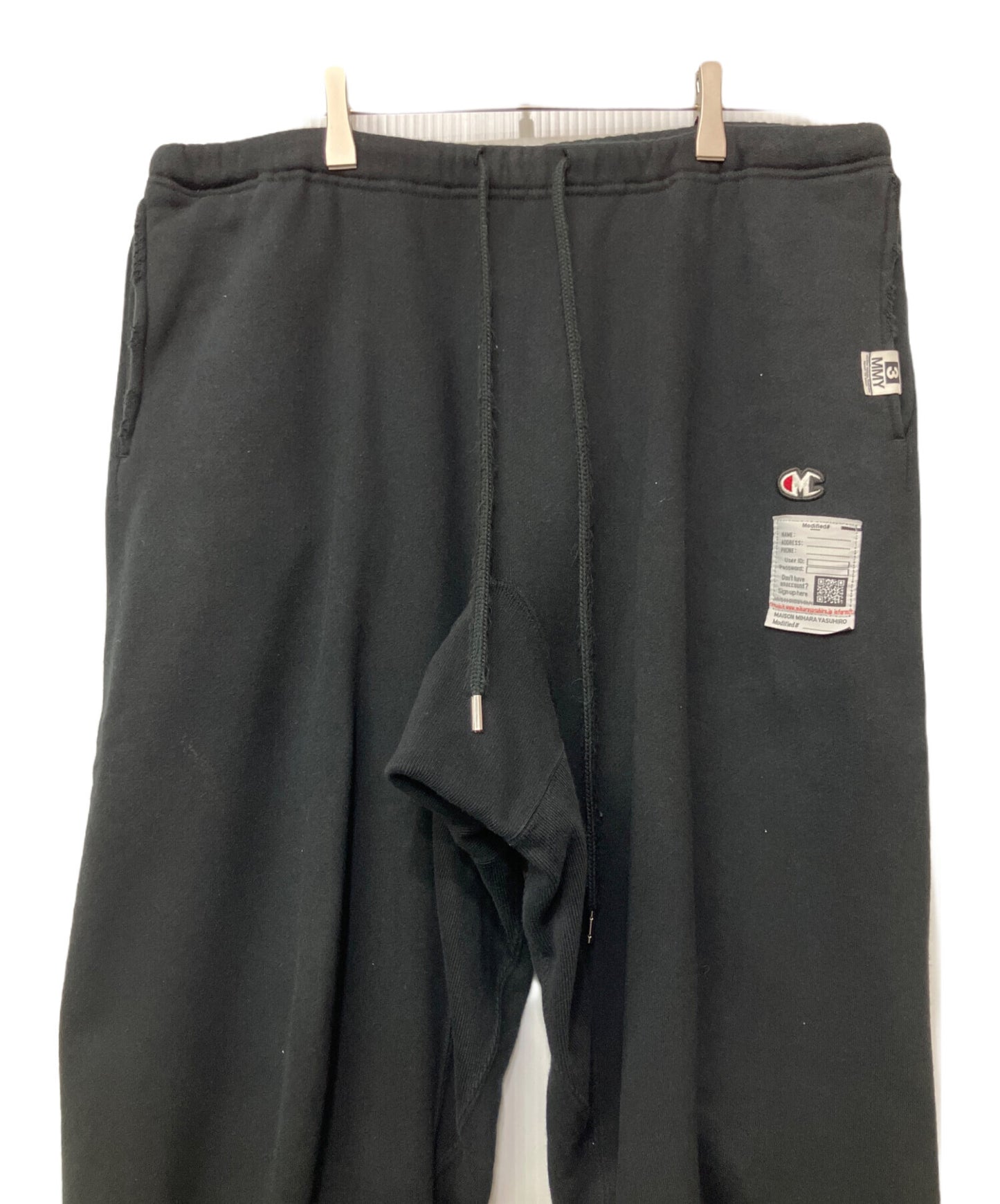 [Pre-owned] Maison MIHARA YASUHIRO Distressed Sweatpants J10PT514