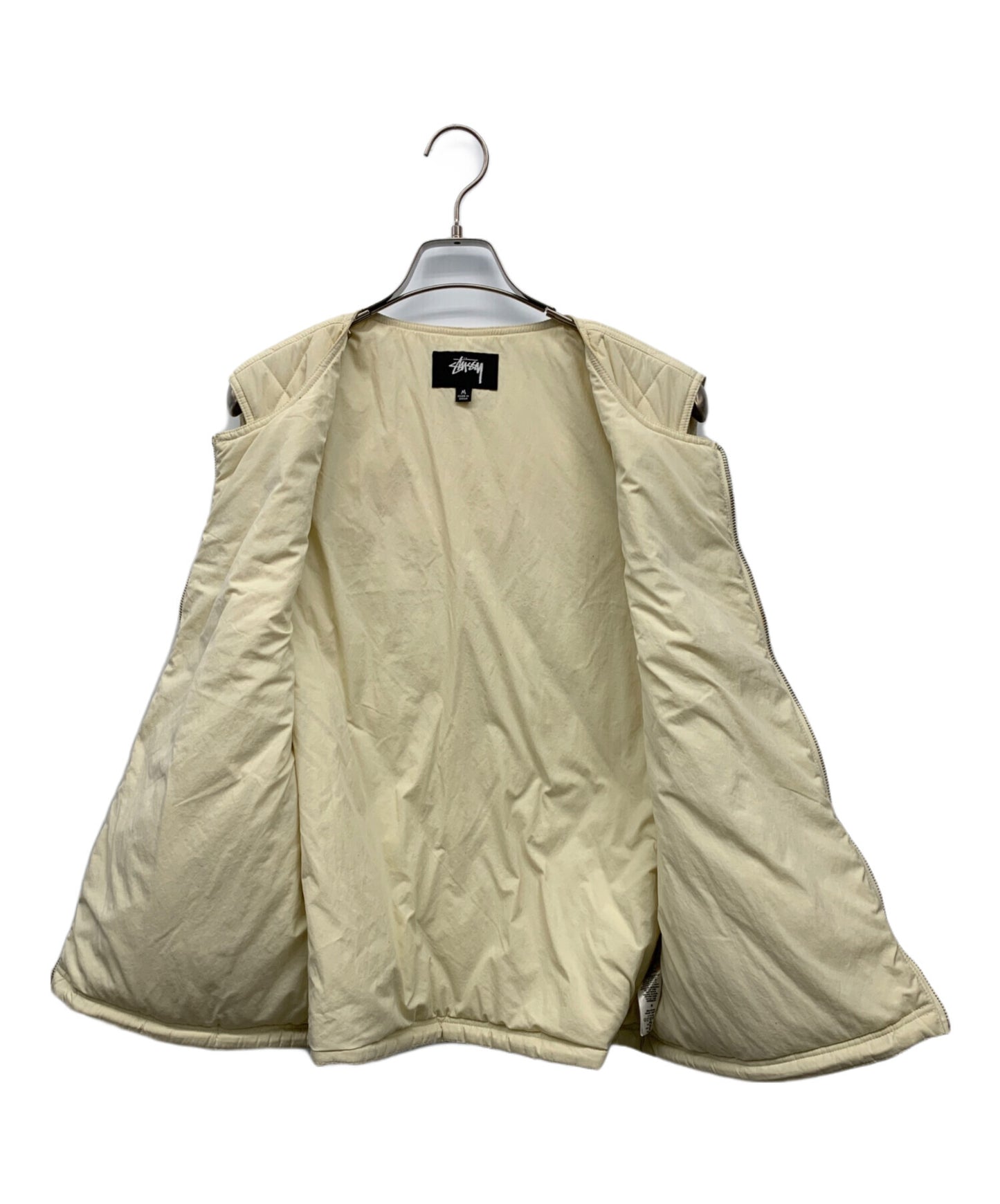 [Pre-owned] stussy Diamond Quilted Vest 115637