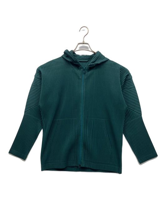 [Pre-owned] HOMME PLISSE ISSEY MIYAKE zip hoodie HP63JL105