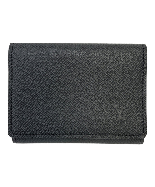 [Pre-owned] LOUIS VUITTON Card case Enveloppe Carte de Visite Ardoise M30922