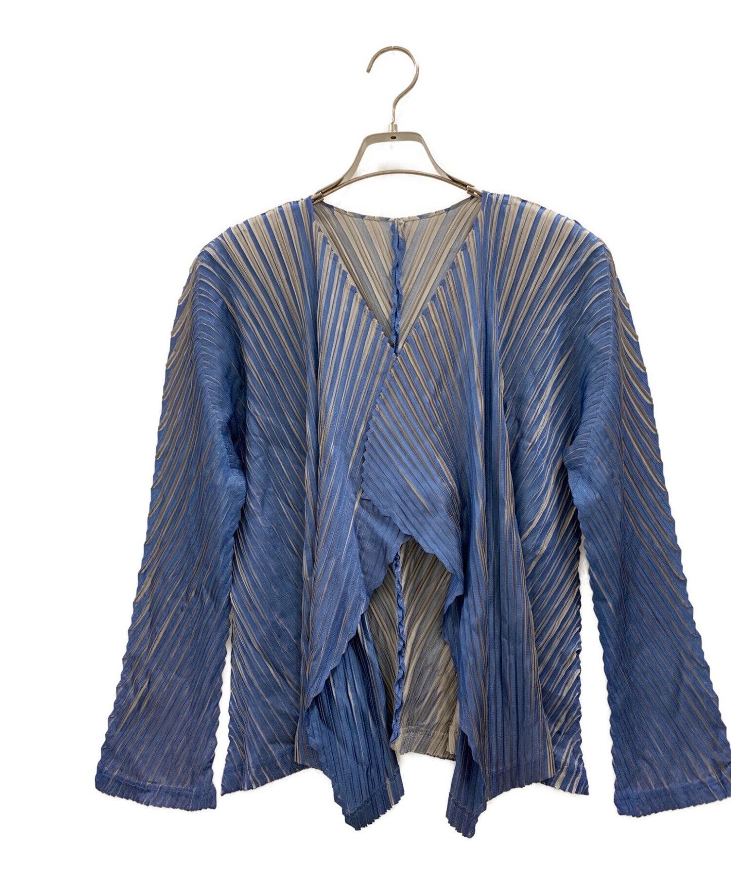 [Pre-owned] PLEATS PLEASE Long-sleeved pleated cardigan PP43-J0721