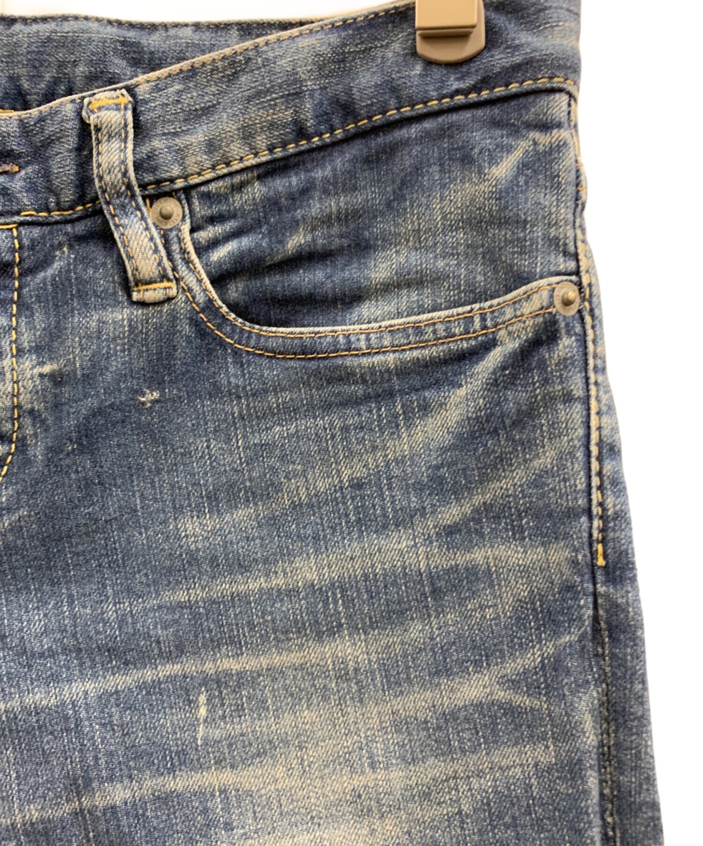 [Pre-owned] Hysteric Glamour Hysteric Glamour Damaged Jeans 0102AP01