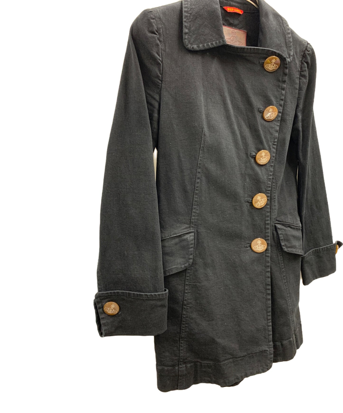 [Pre-owned] Vivienne Westwood RED LABEL Denim Orb Button Coat 357-03-41023