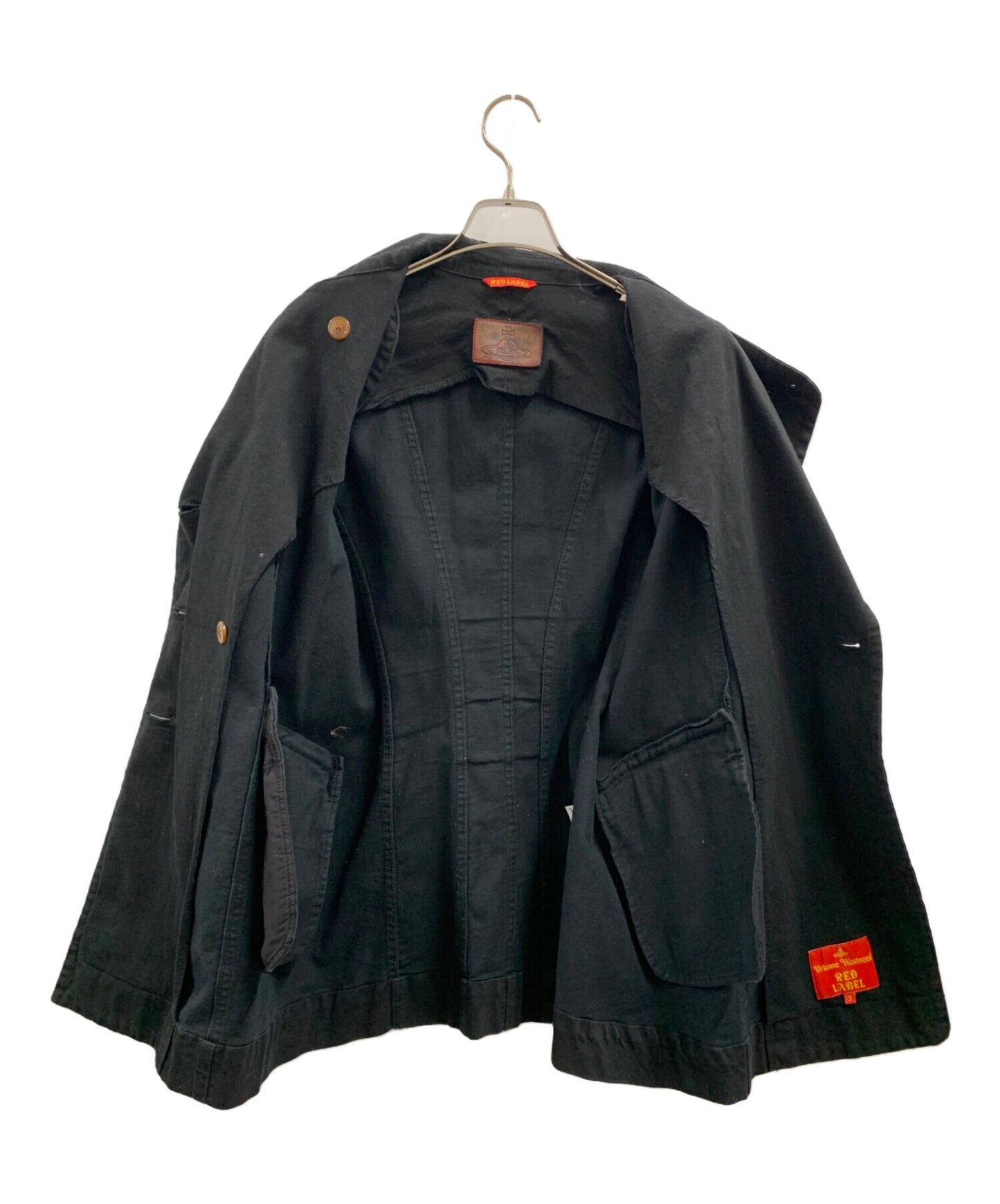 [Pre-owned] Vivienne Westwood RED LABEL Denim Orb Button Coat 357-03-41023