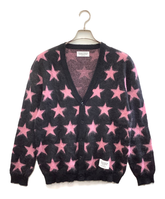 [Pre-owned] WACKO MARIA Star mohair cardigan 12AW-KNT-08