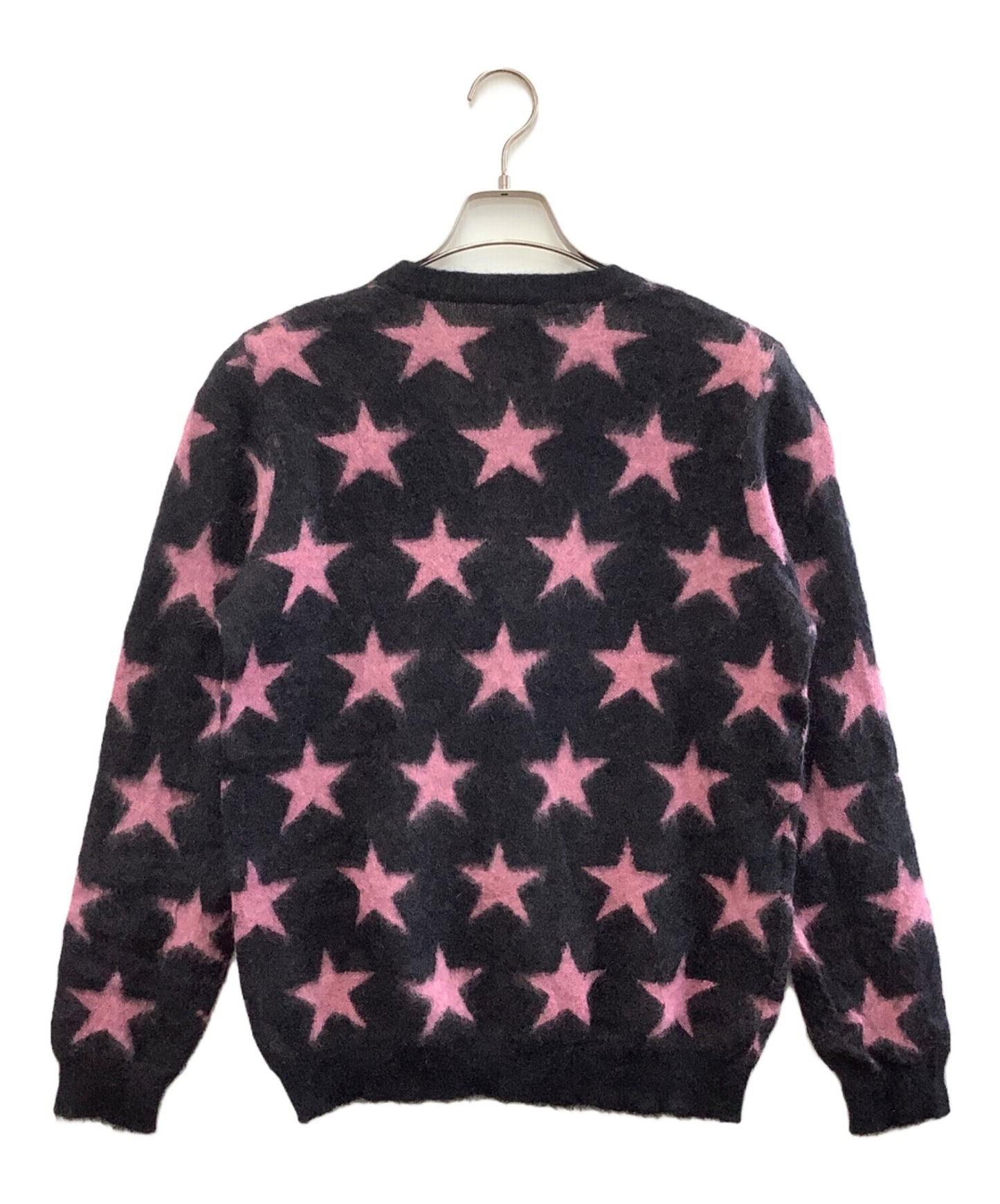 [Pre-owned] WACKO MARIA Star mohair cardigan 12AW-KNT-08