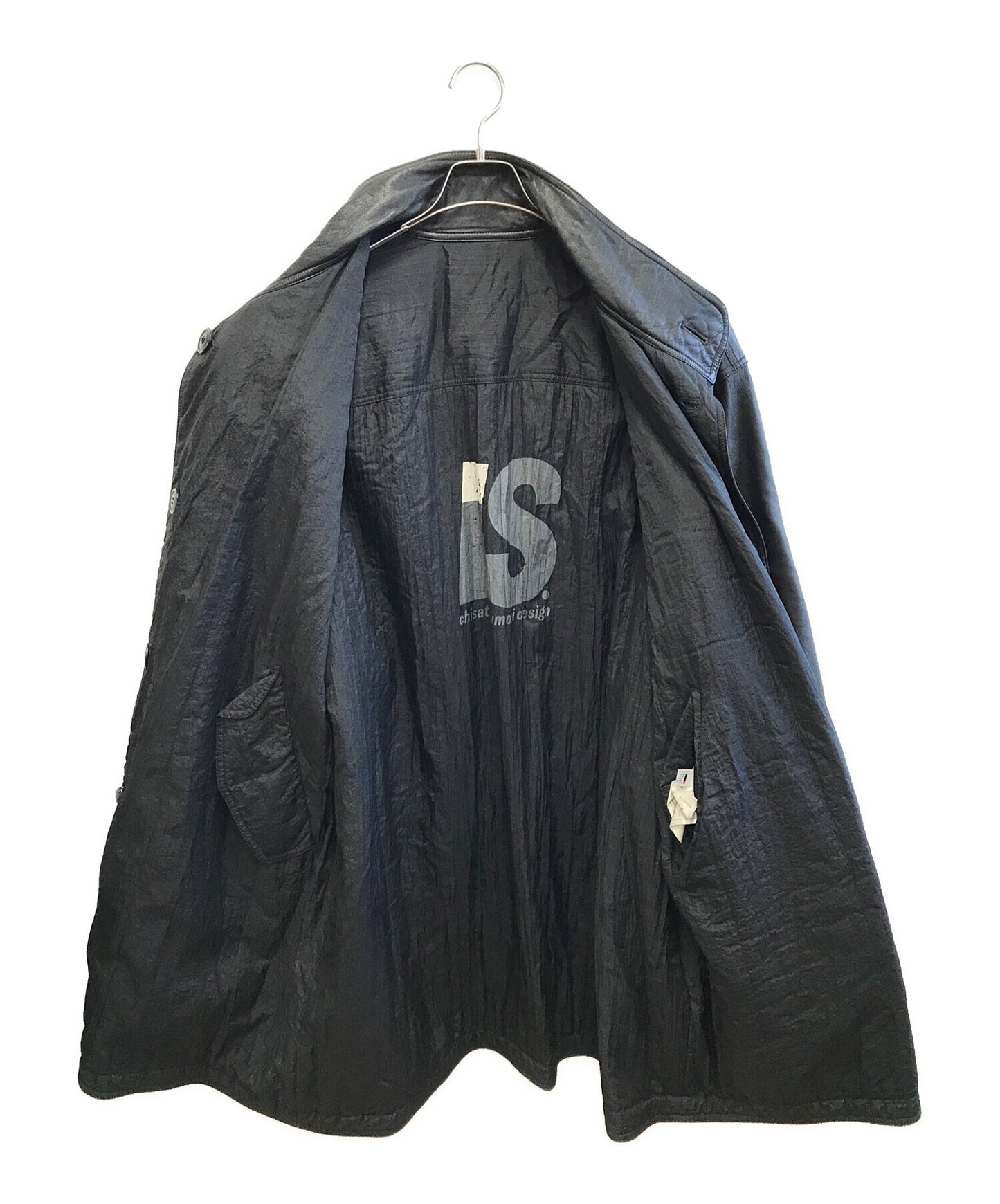 [Pre-owned] ISSEY MIYAKE Lamb Leather Coat RQ63029