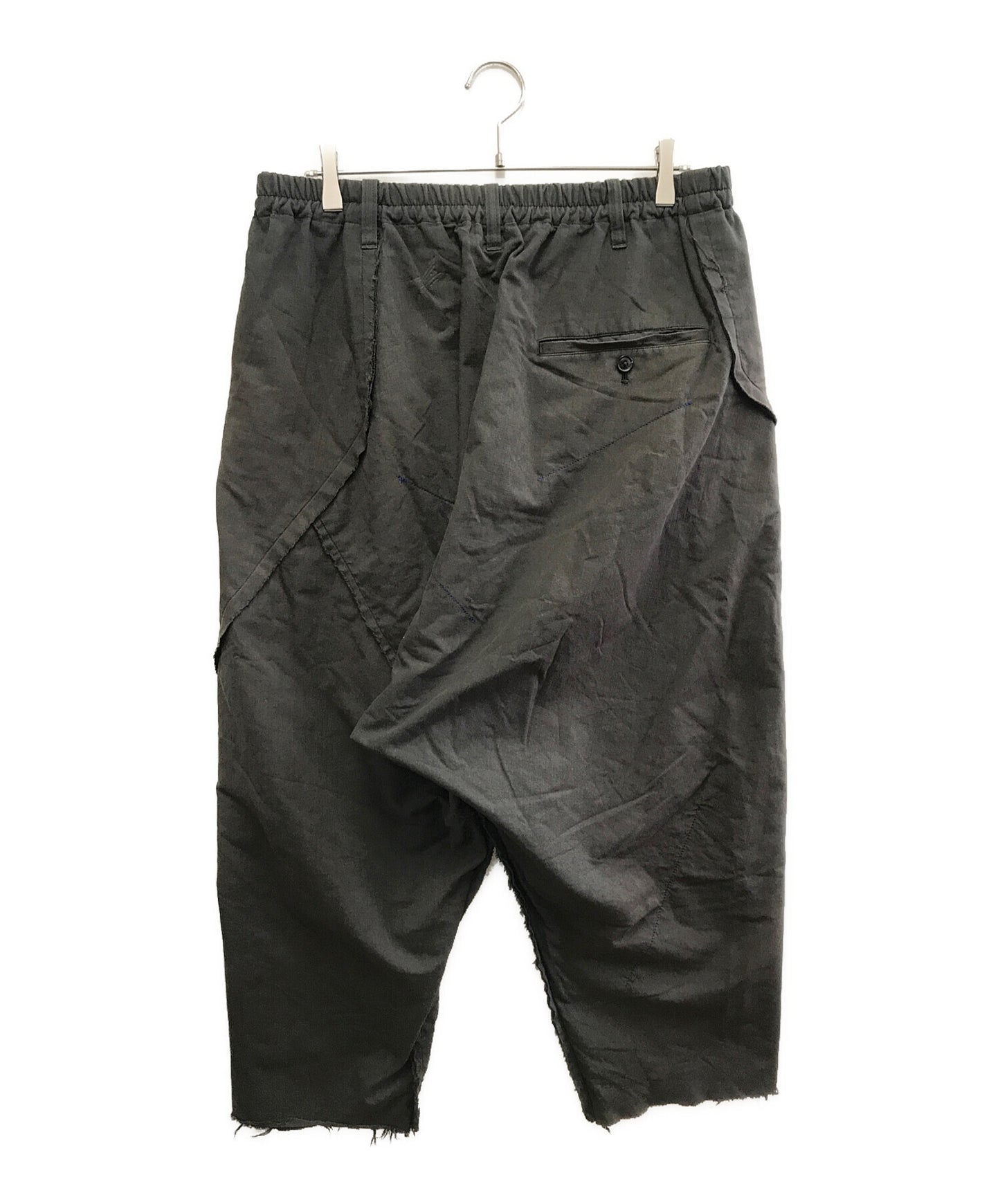 [Pre-owned] Yohji Yamamoto pour homme Damaged layered pants HY-P24-031