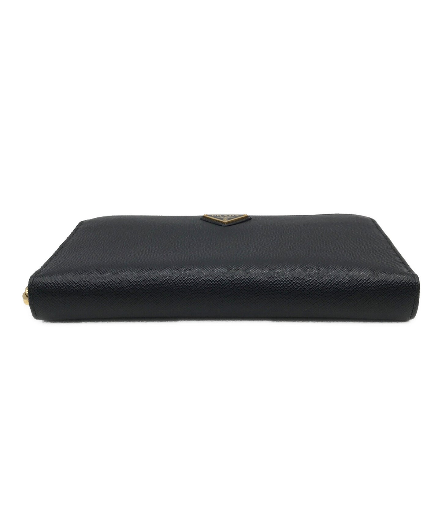 [Pre-owned] PRADA Round Zipper Long Wallet 1ML506