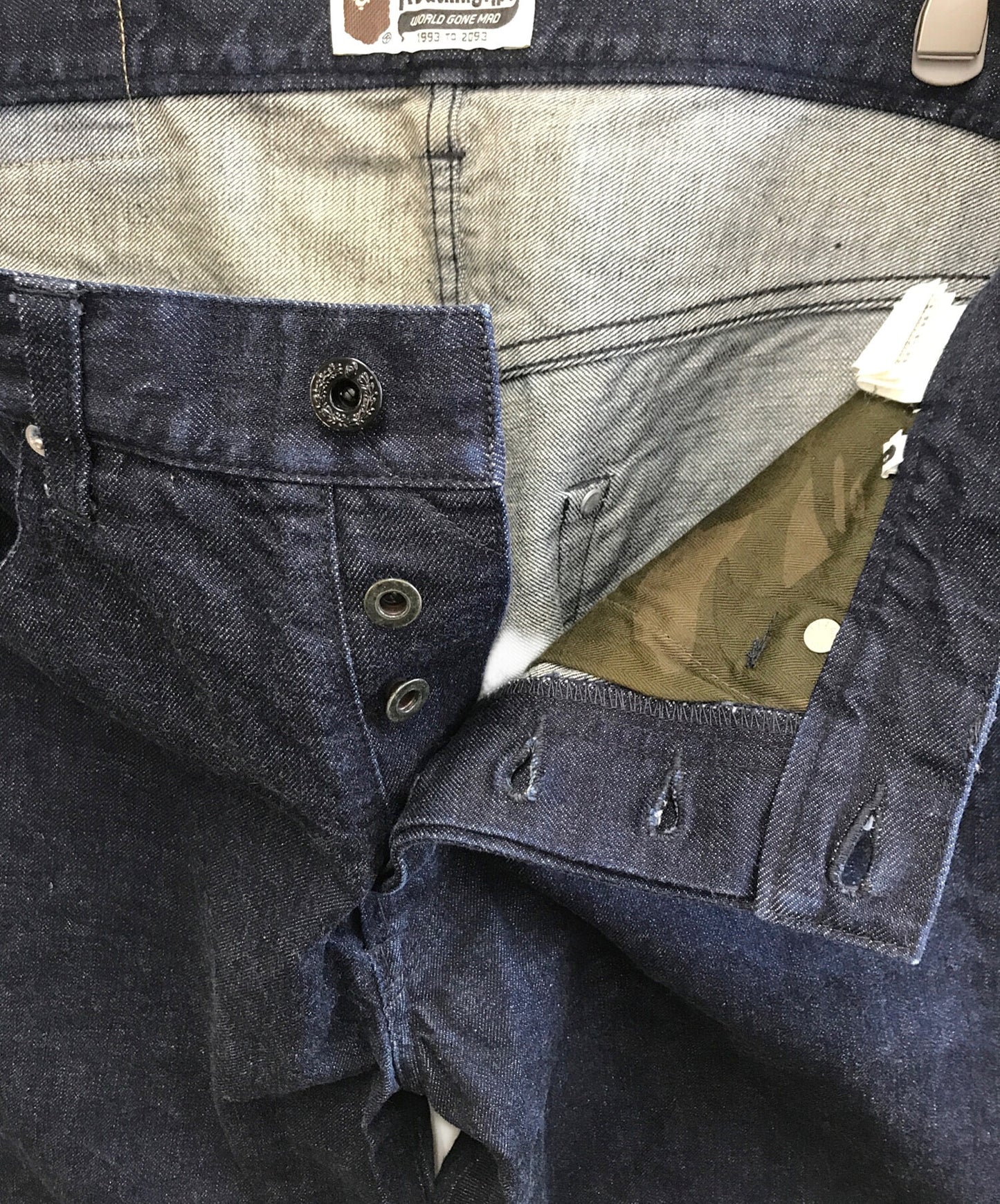 [Pre-owned] A BATHING APE denim pants