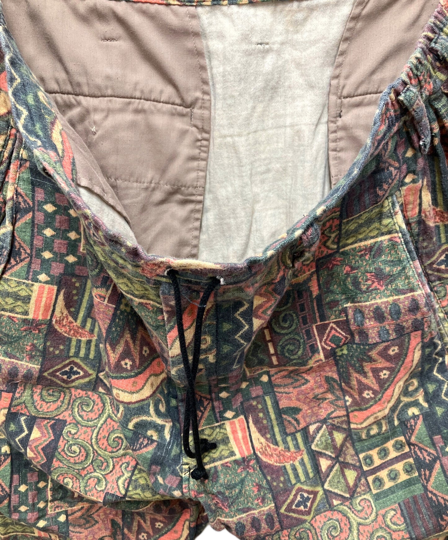 [Pre-owned] YOHJI YAMAMOTO All-over patterned easy pants HO-P01-033