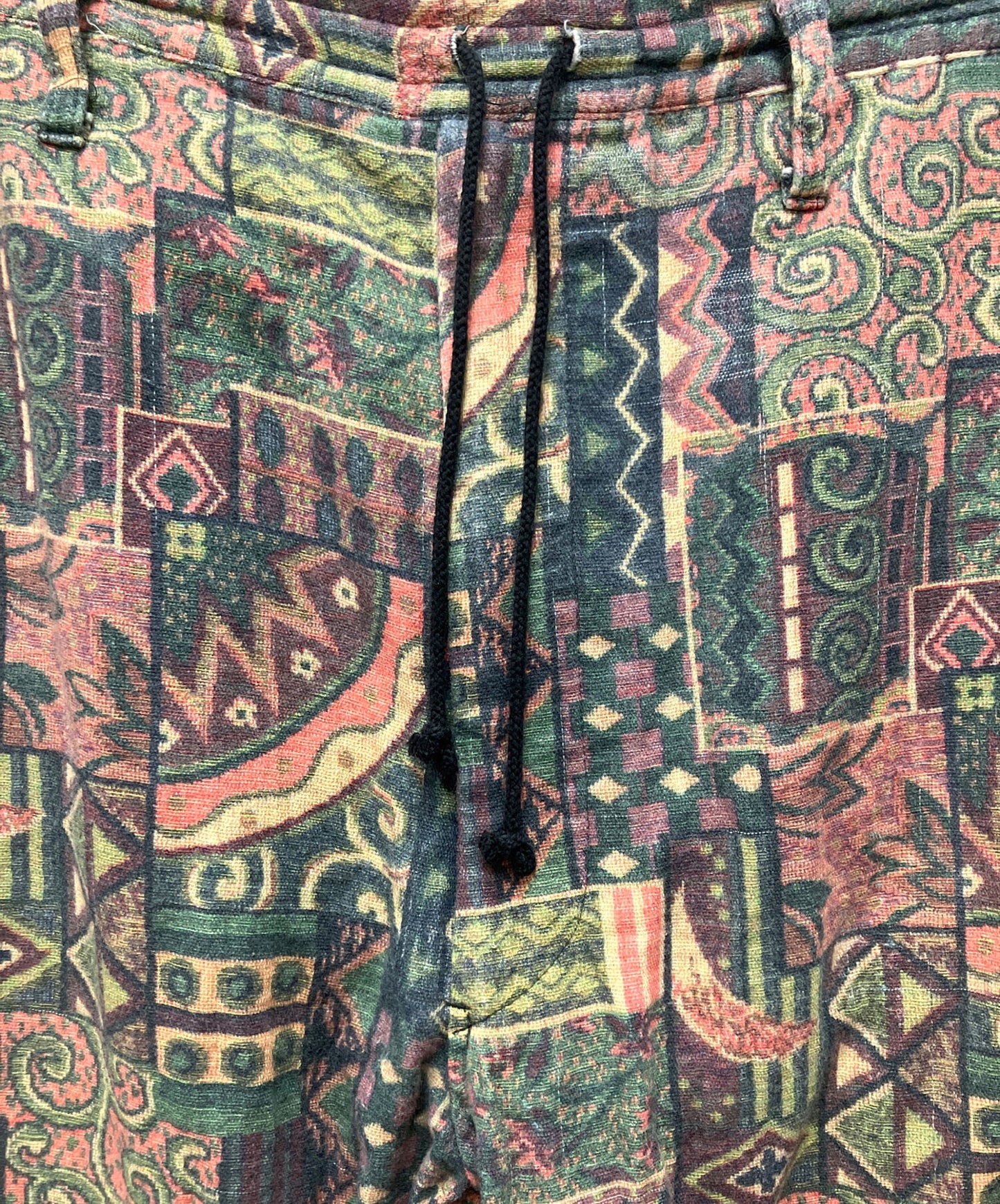 [Pre-owned] YOHJI YAMAMOTO All-over patterned easy pants HO-P01-033
